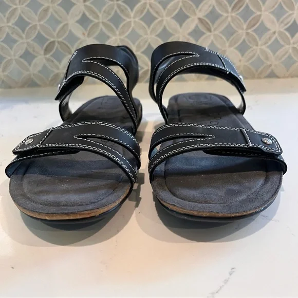 Khombu Women's 9 M Comfort Sport Sandal Adjustable Strap Black - Picture 5 of 13